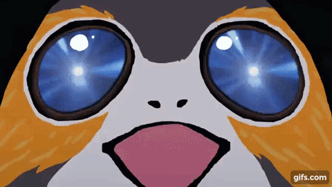 GIF of Porgs